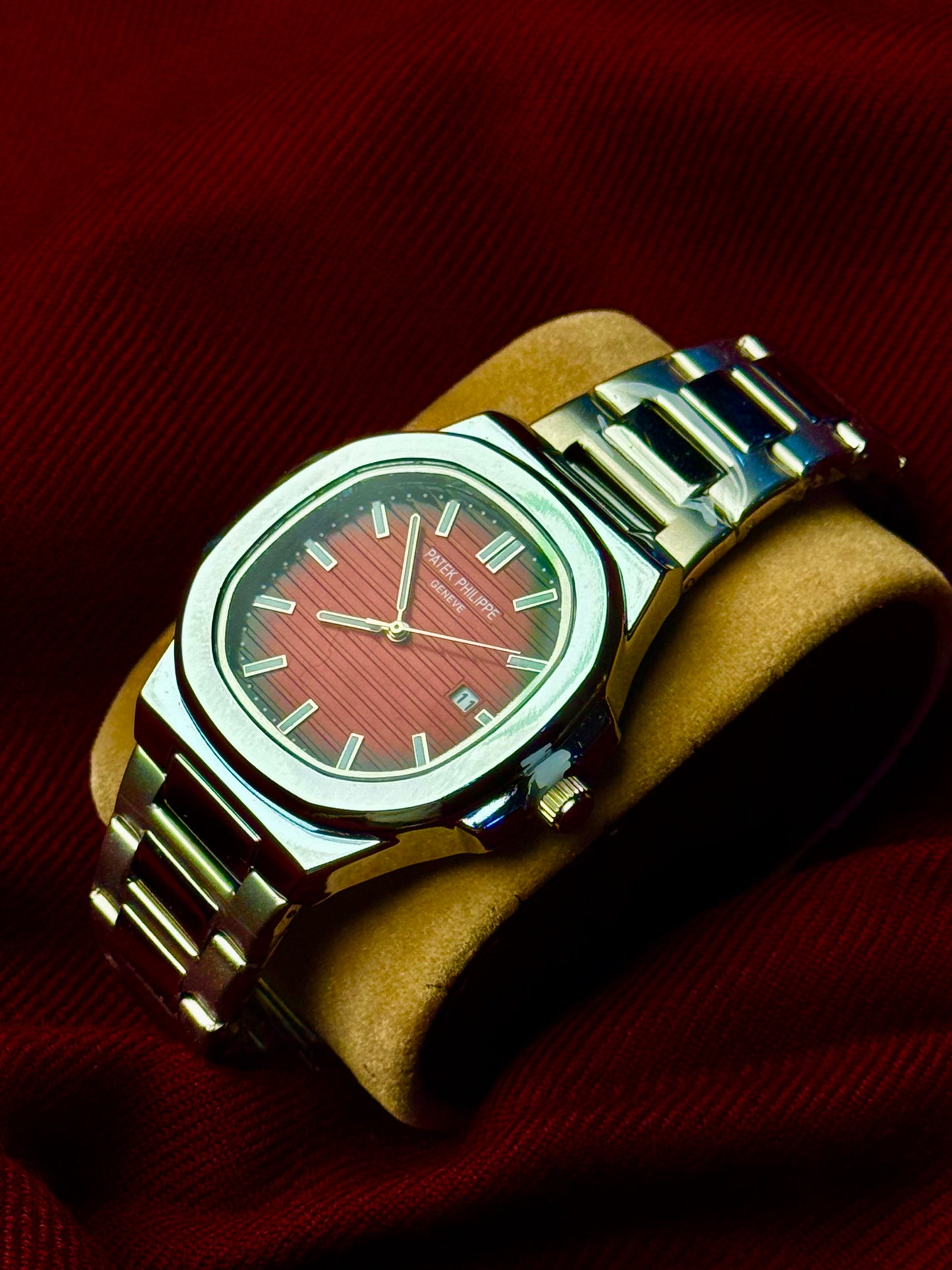 Pat Phillippe Red Dial Chain