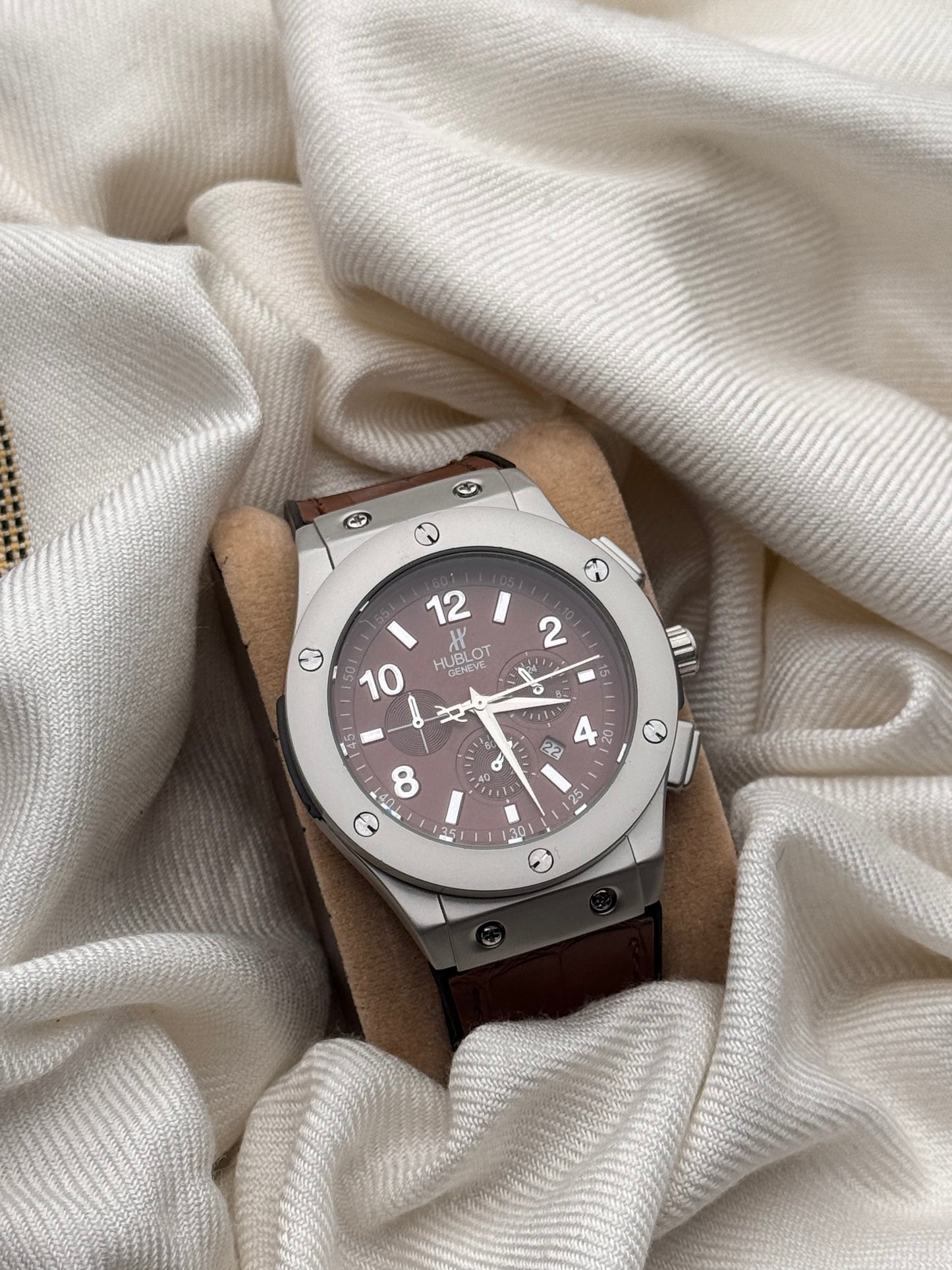 Big Bang Brown leather Strap