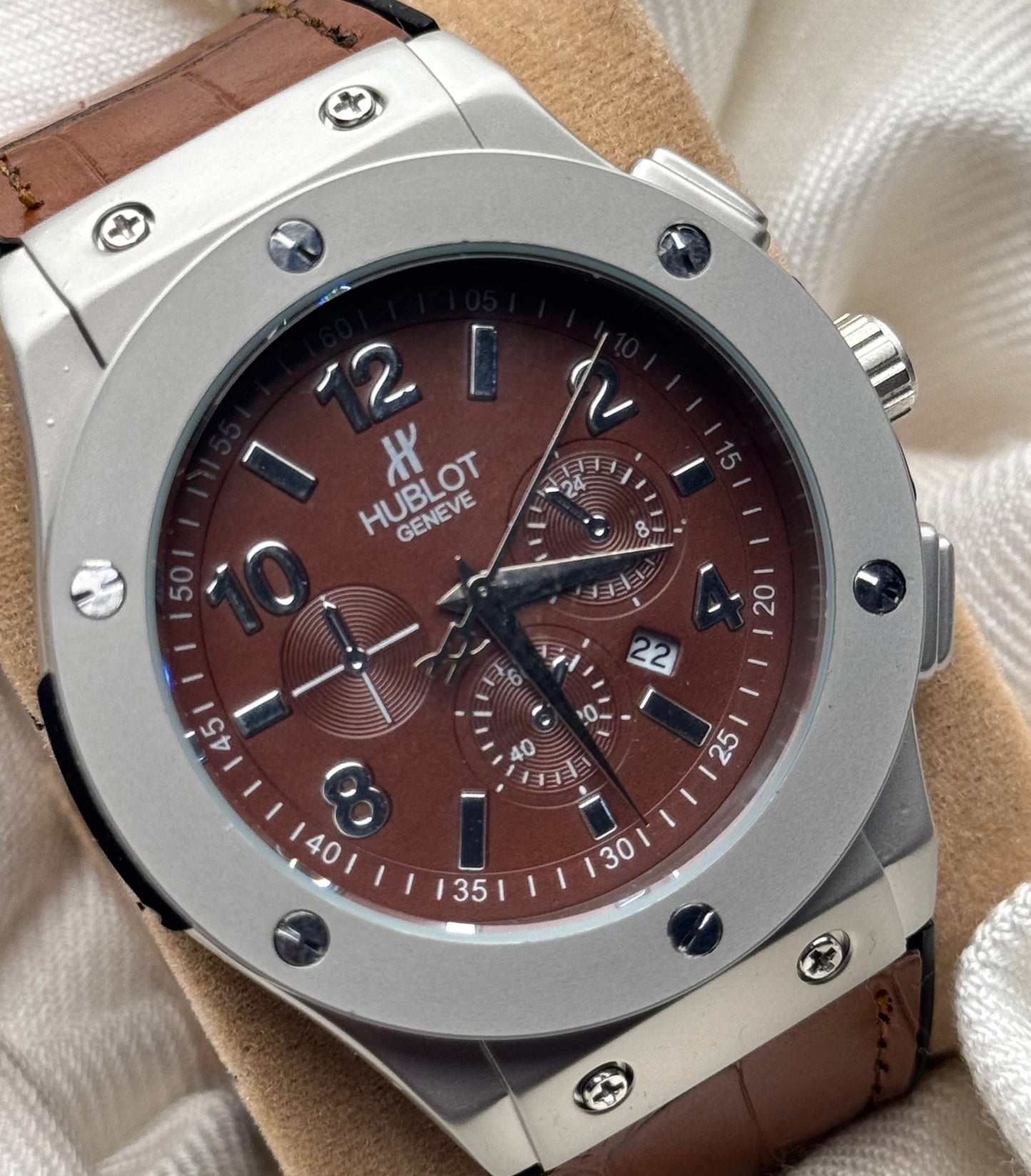 Big Bang Brown leather Strap