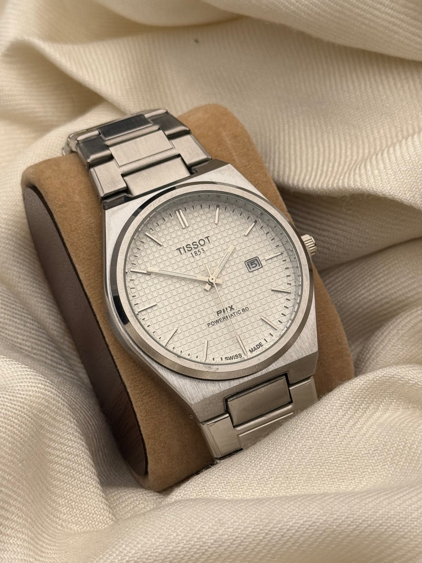 Tisso PRX Silver White Dial